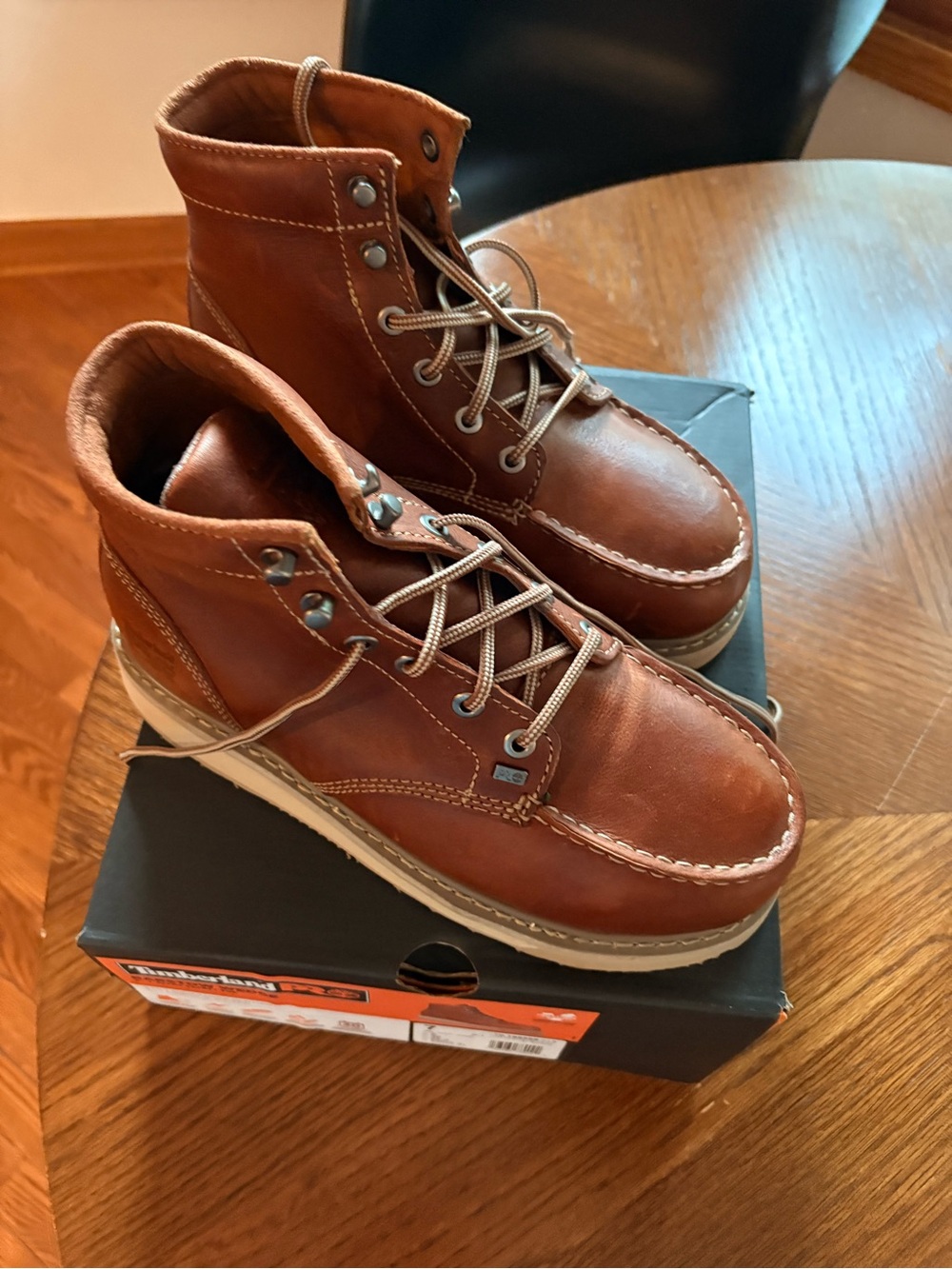 Timberland PRO Brown Leather Work Boots
